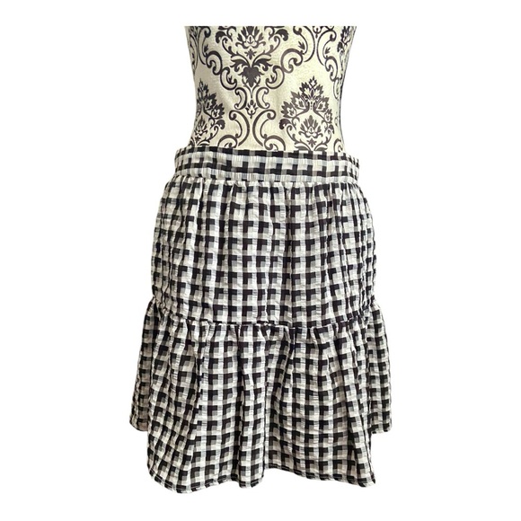 TOPSHOP Gingham mini skirt - Picture 1 of 8